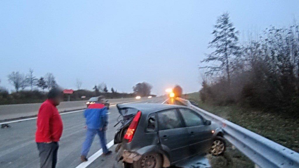 A1: Bilder der Unfallstelle