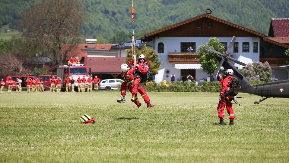 Hochwasserübung Bundesheer III