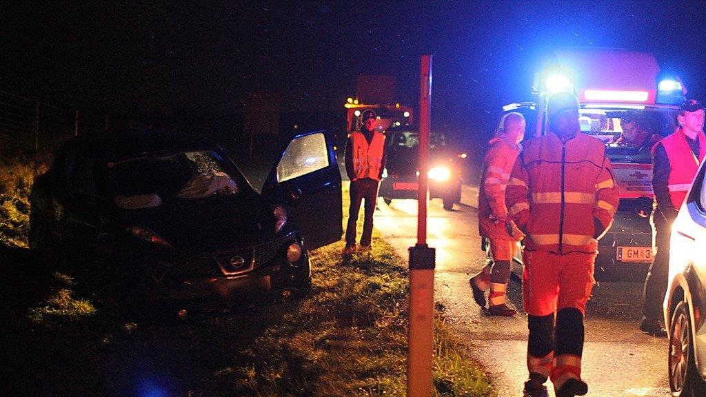 Verkehrsunfall auf der A1