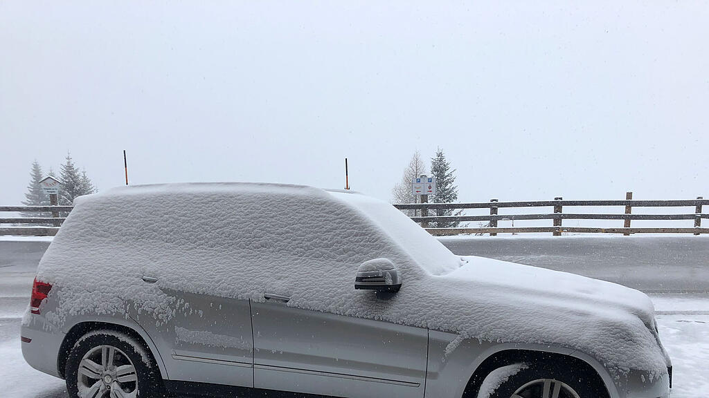 Neuschnee im Lungau