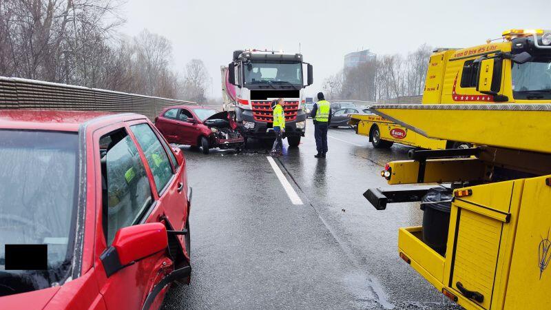 VU, A1 beim Messezentrum