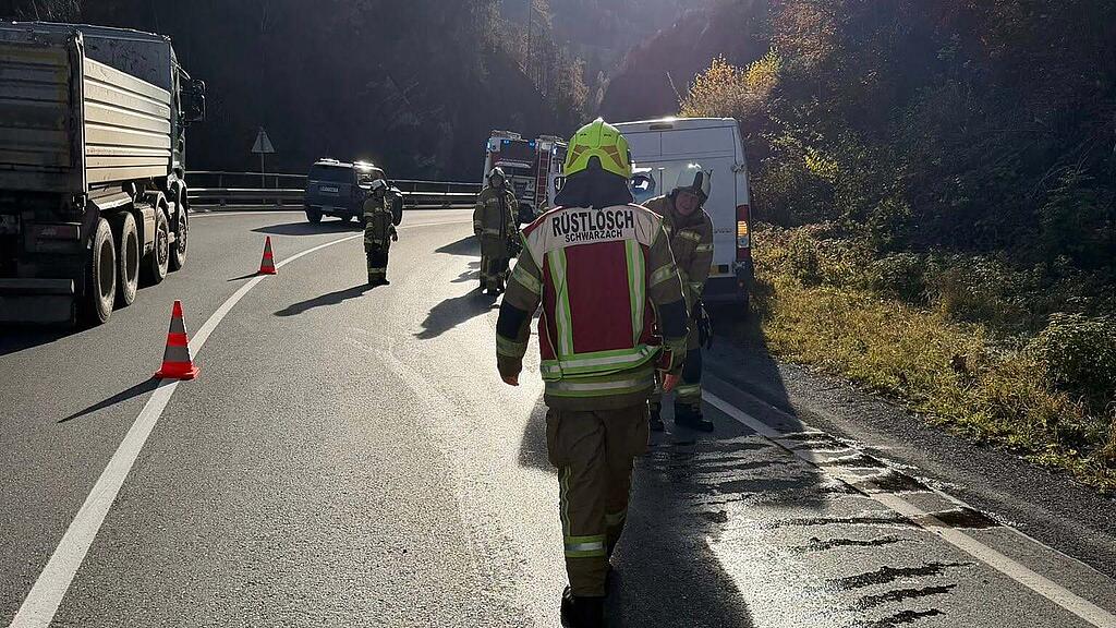Verkehrsunfall in Schwarzach