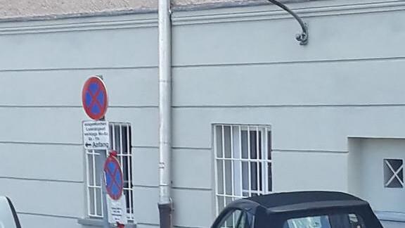 Poller-Unfall am Mozartplatz