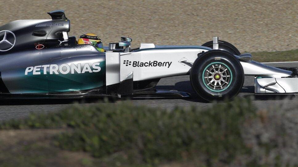 Formel-1-Testfahrten in Spanien