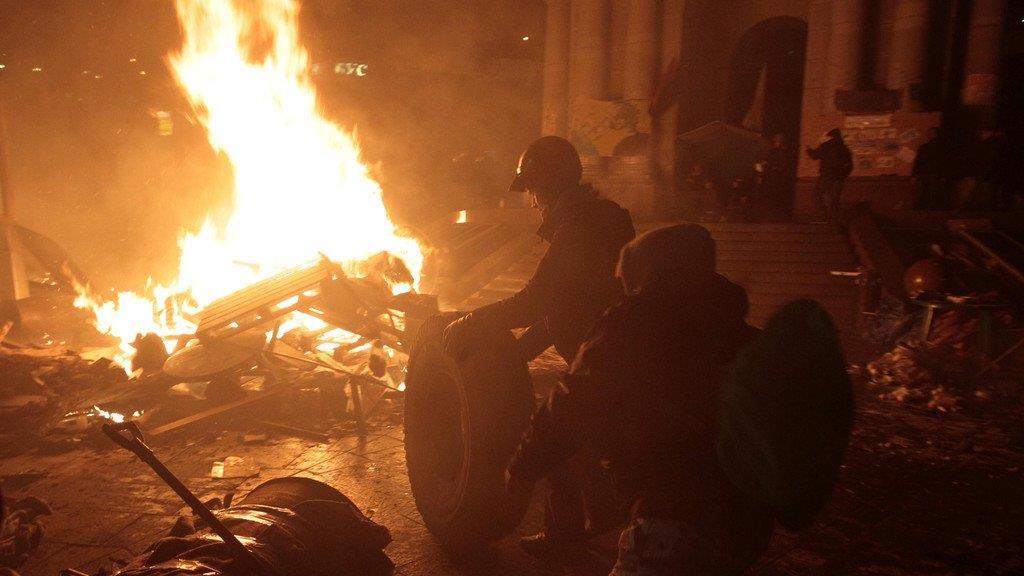 Kiew brennt: Ausschreitungen fordern Todesopfer