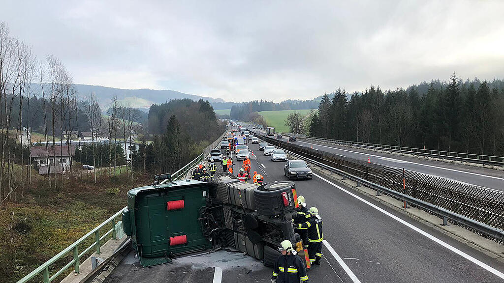 A1, Innerschwand, Unfallstelle, Mondsee