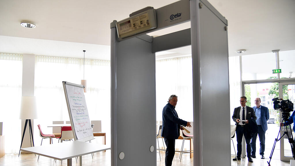 Prozess, Gerichtssaal im Kolpinghaus