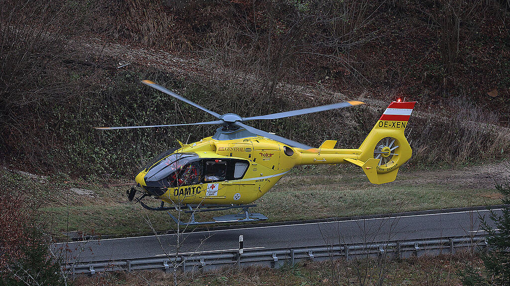 Schwerer Crash auf B21