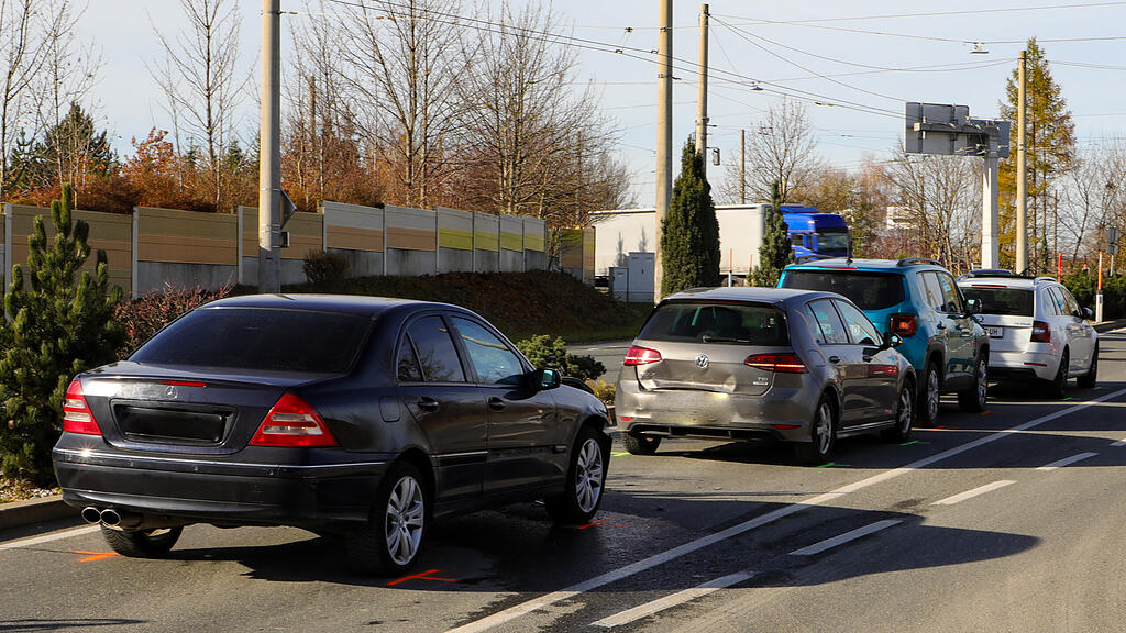 Auffahrunfall Salzburg-Mitte