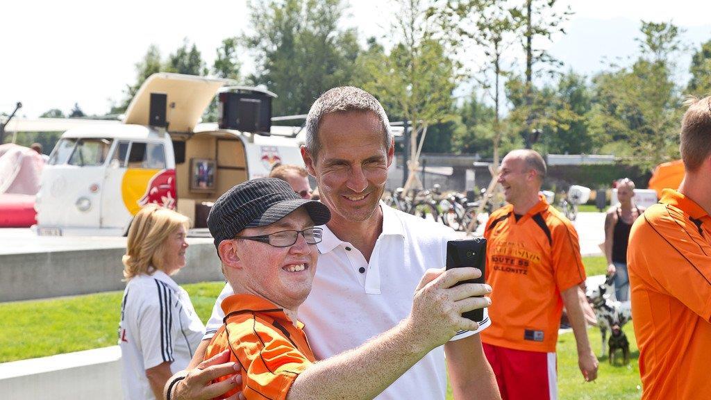 Hobbyturnier mit den Red-Bull-Stars