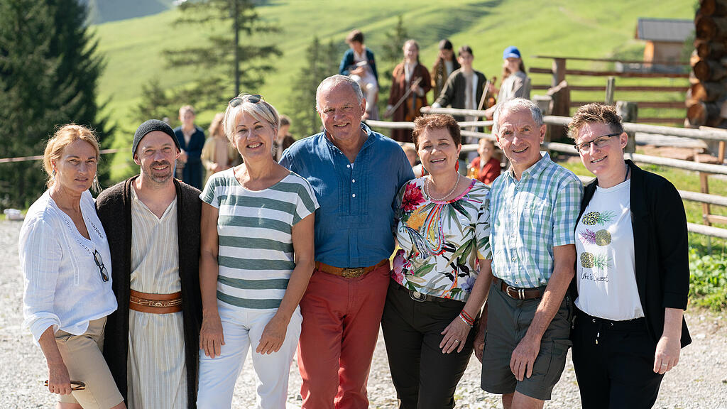 Hirtenkinder Loferer Alm