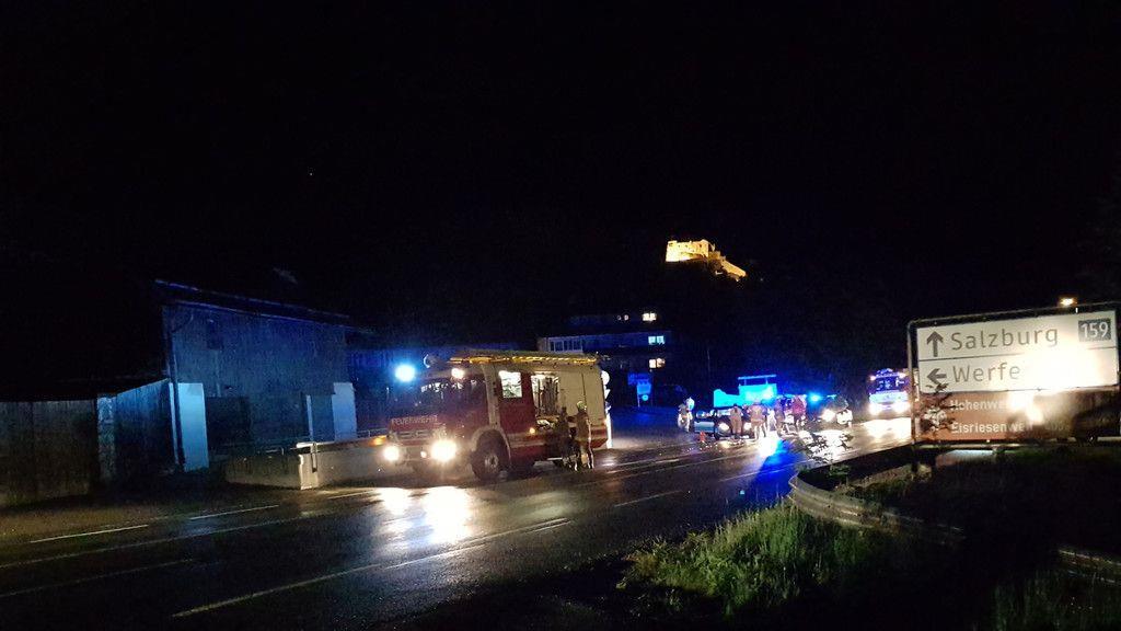 Alko-Crash in Werfen