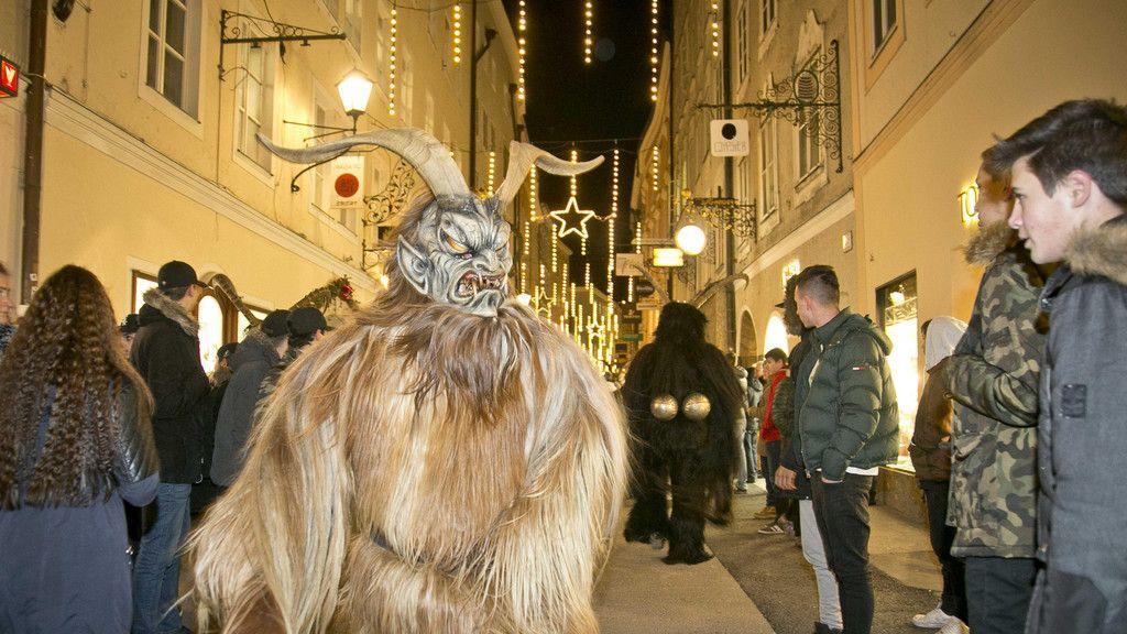 Krampuslauf in Getreidegasse II