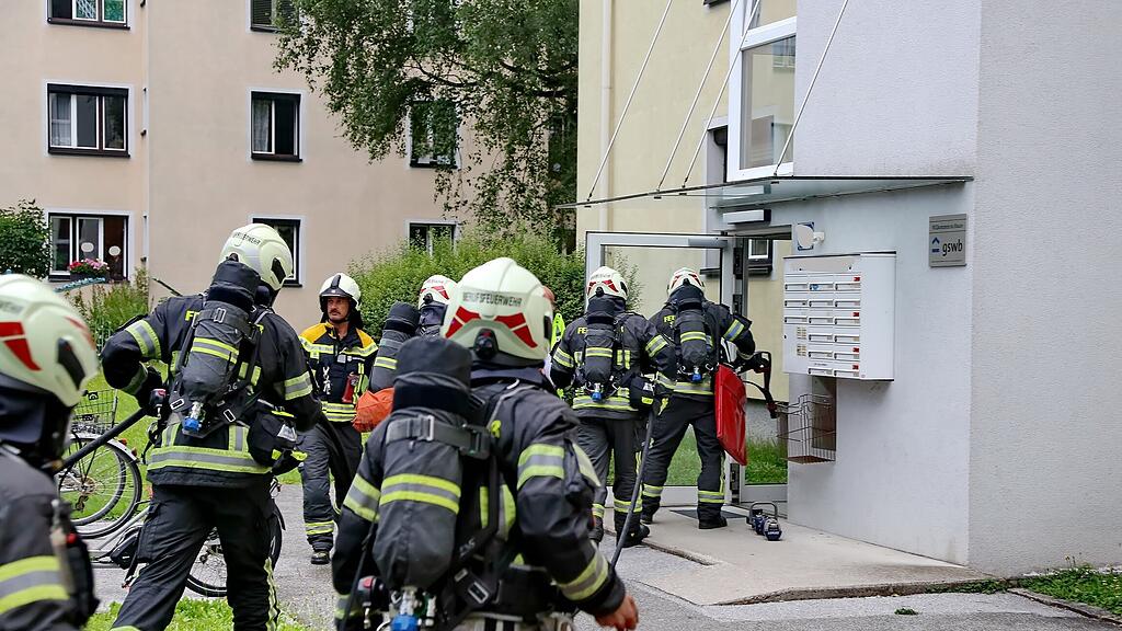 Brand Salzburg-Lehen