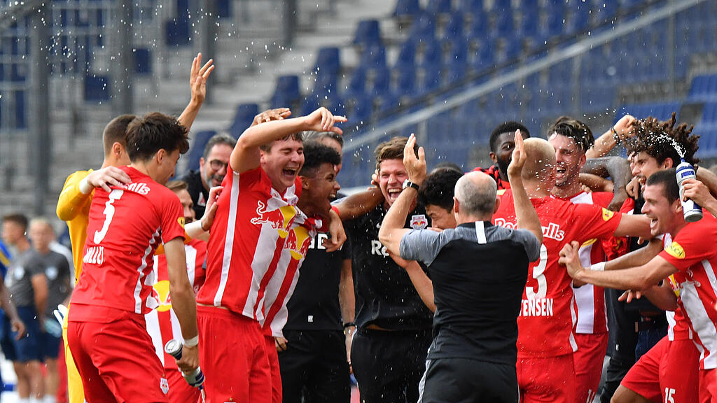 Salzburg gegen Hartberg, Meisterschaft, Meistertitel