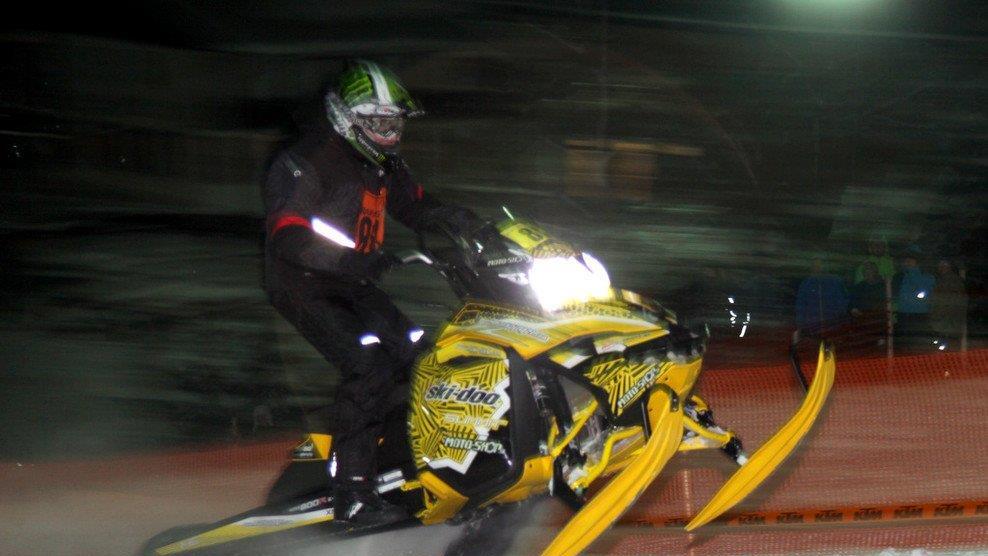 Snow Speedhill Race in Ried