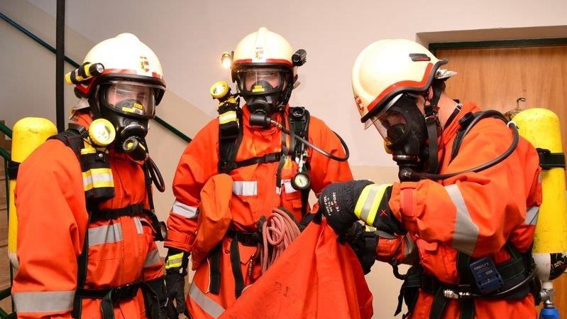 Feuerwehrübung in Grödig