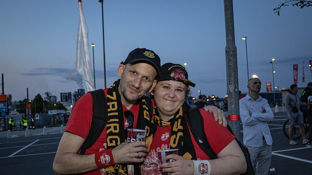 Die gro\u00dfe Meisterparty des FC RedBull Salzburg