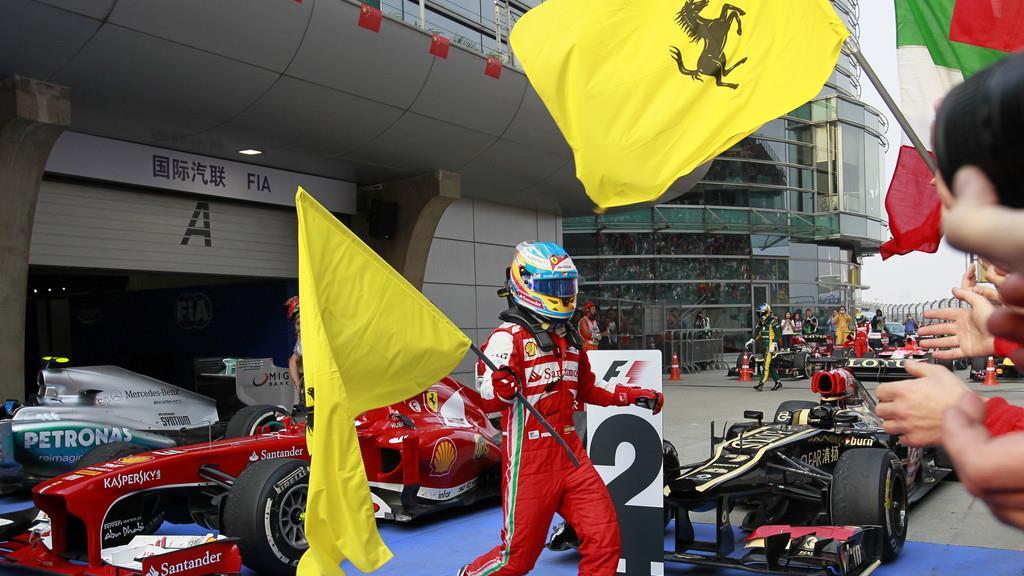 Formel1: Alonso gewinnt Grand Prix von China in Shanghai