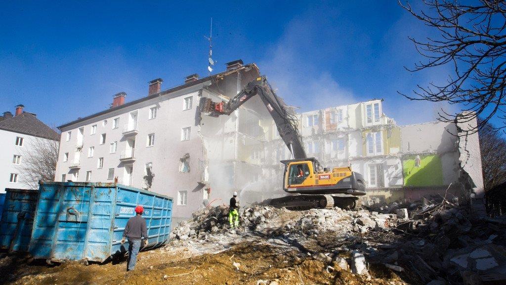 Das Ende der Strubergassen-Siedlung