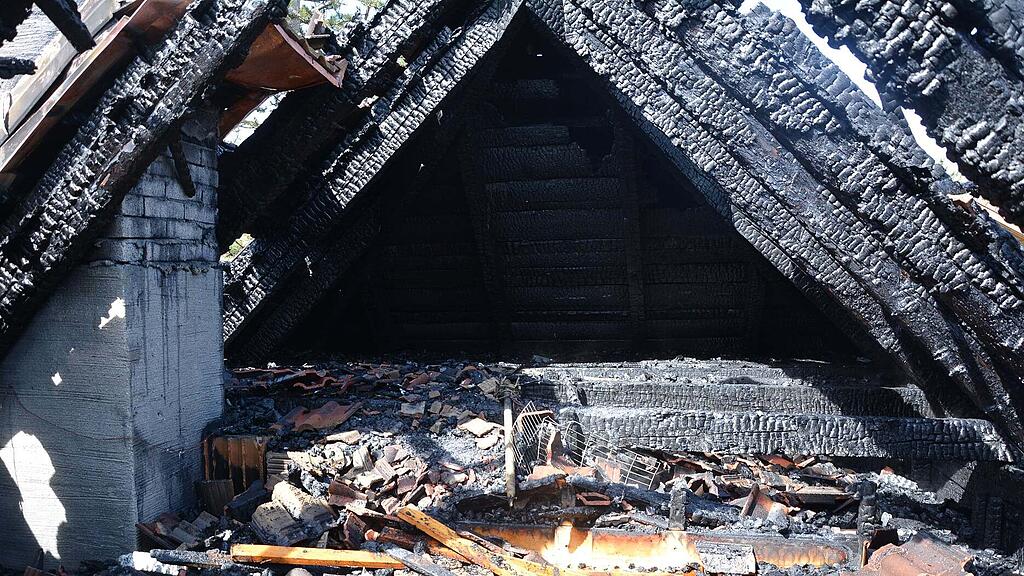 Dachstuhlbrand Bad Vigaun