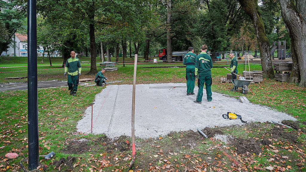 Gingler Park wird umgebaut
