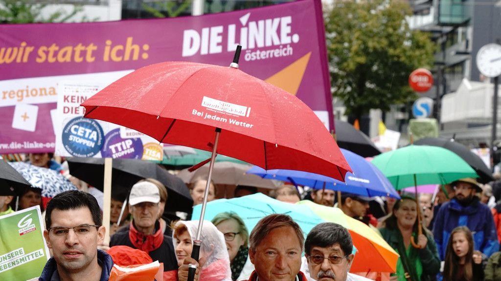Demo gegen TTIP und CETA in Salzburg I