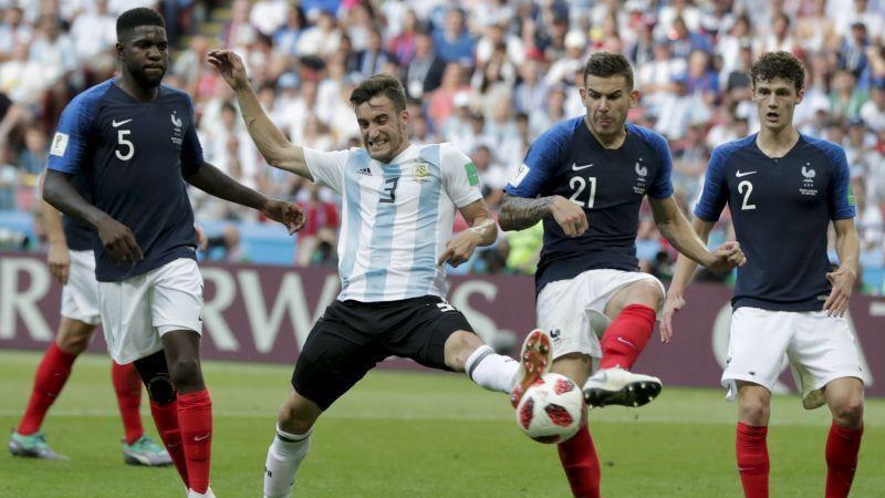 Fußball-WM: Frankreich - Argentinien 4:3
