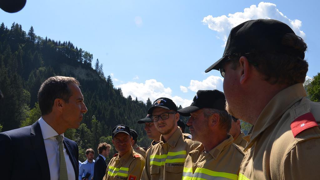 Bundeskanzler Kern in Großarl