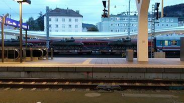 Panzer am Hauptbahnhof