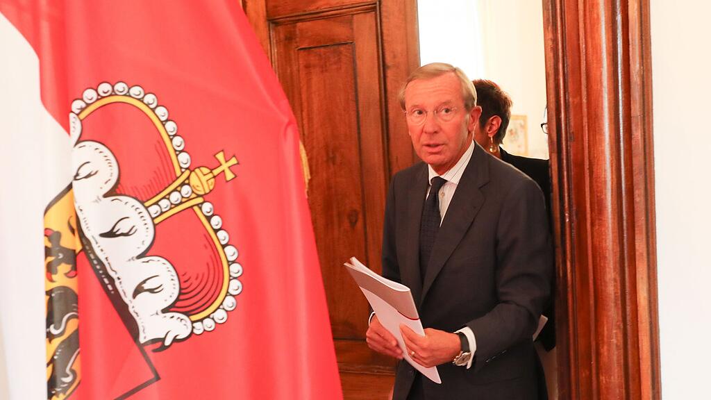 Wilfried Haslauer steht auch der neuen Koalition wieder vor.