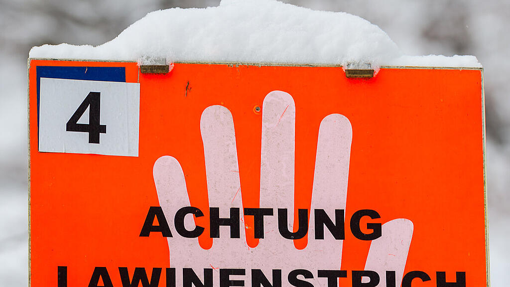 In Tirol herrscht nach wie vor eine brenzlige Lawinensituation