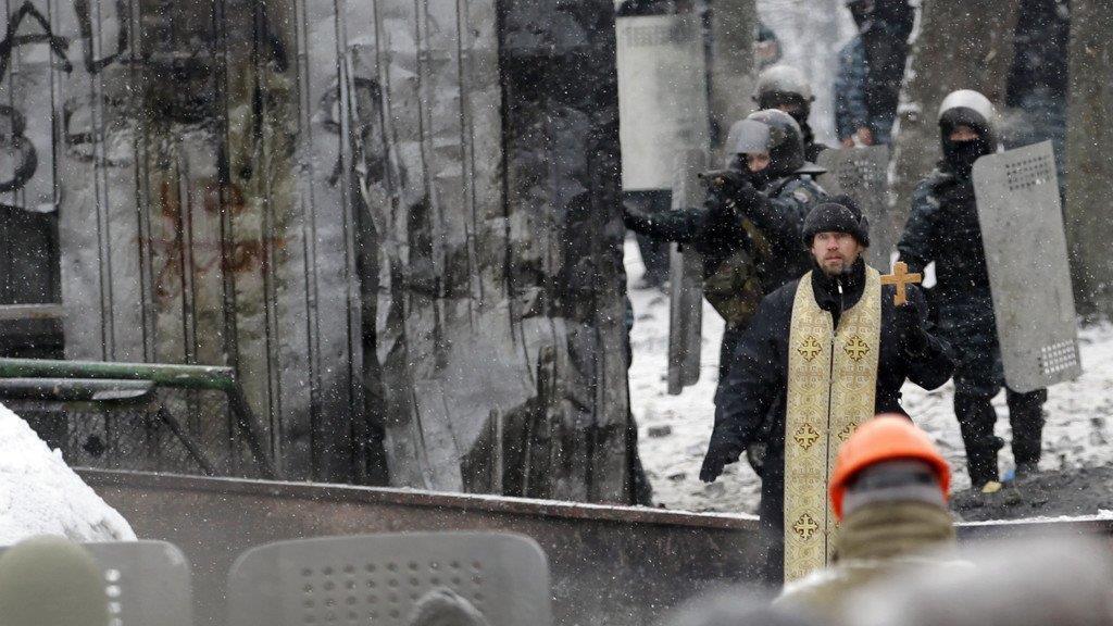 Kiew: Polizei erschießt zwei Demonstranten