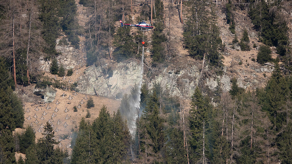 Waldbrand Bad Hofgastein