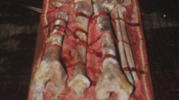 Knochen Karls des Großen im Aachener Dom