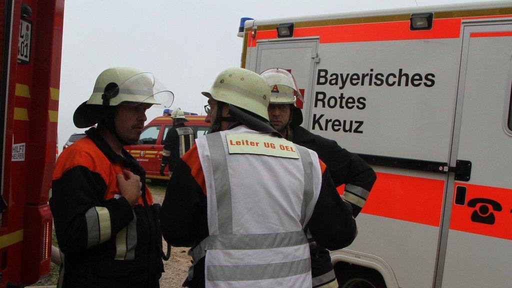 Bilder der Löscharbeiten