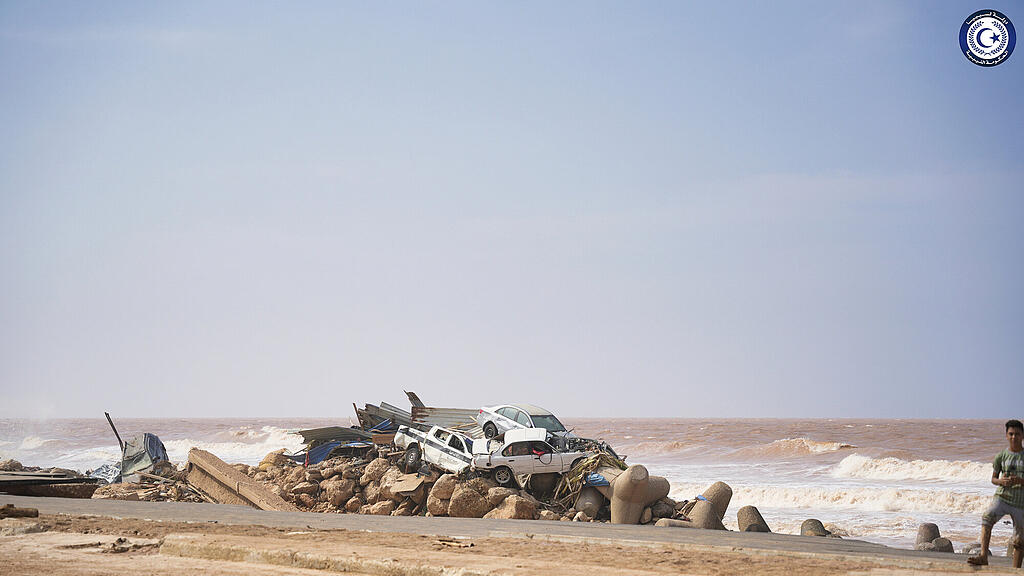 \u00dcberschwemmung in Libyen