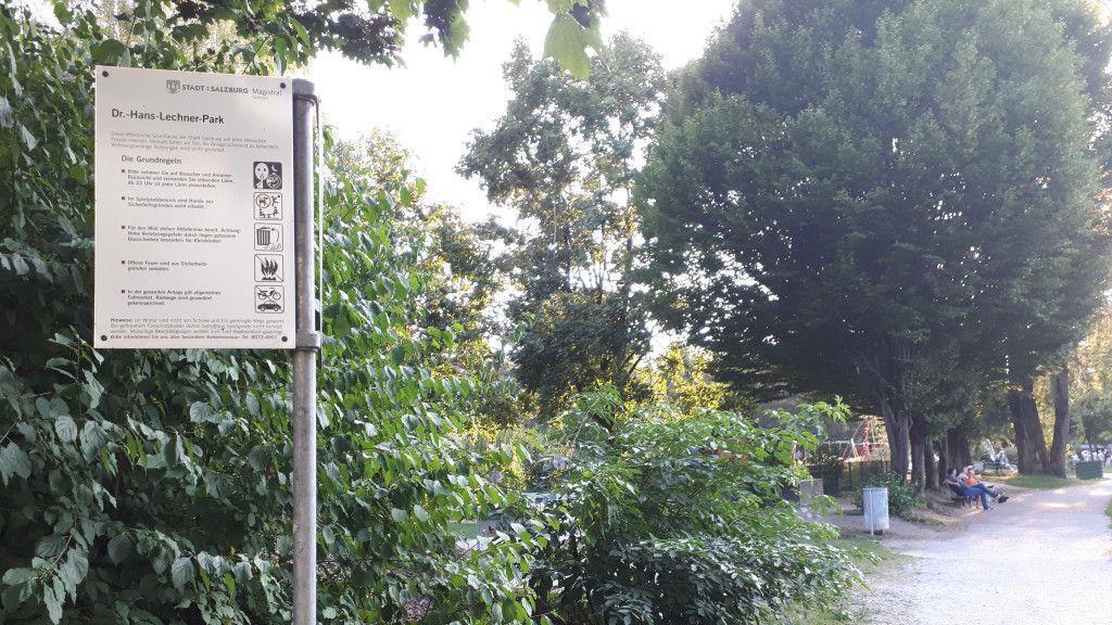 Rundgang im Dr. Hans-Lechner-Park