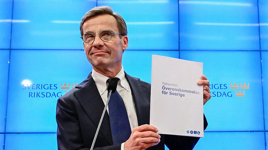 Kristersson präsentierte Einigung auf Regierung