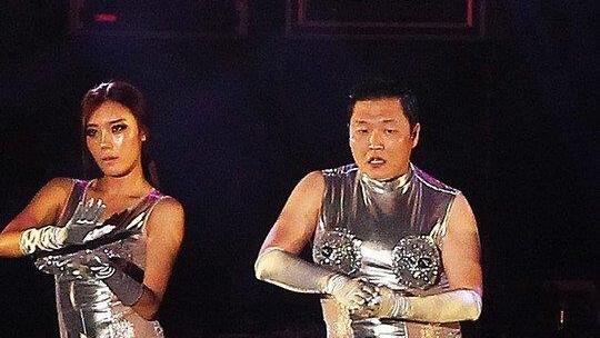 Gangnam Style: Rapper Psy in Aktion