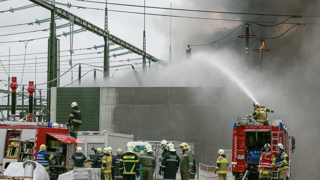 Explosionsgefahr in Umspannwerk