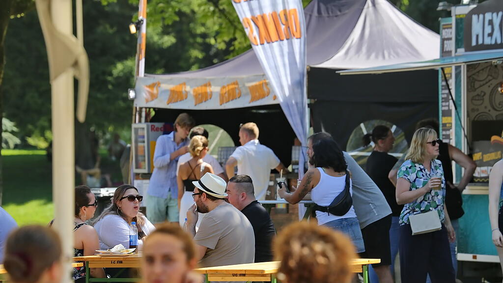 Street Food Festival im Volksgarten