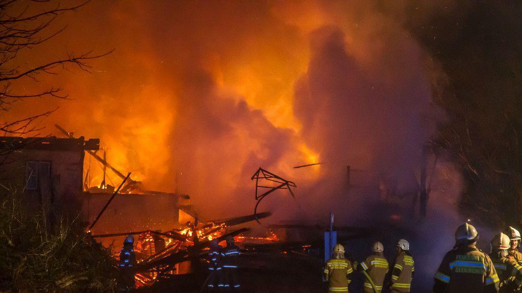 Großbrand bei Bauernhof in Seekirchen
