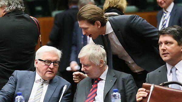 Die EU-Außenminister tagen in Brüssel