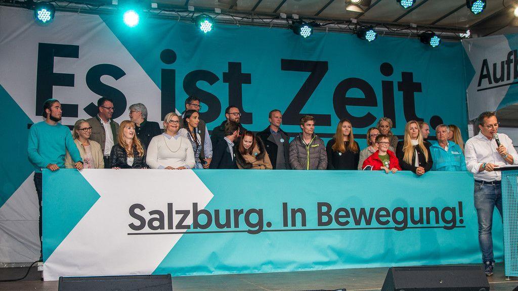 Sebastian Kurz in Salzburg