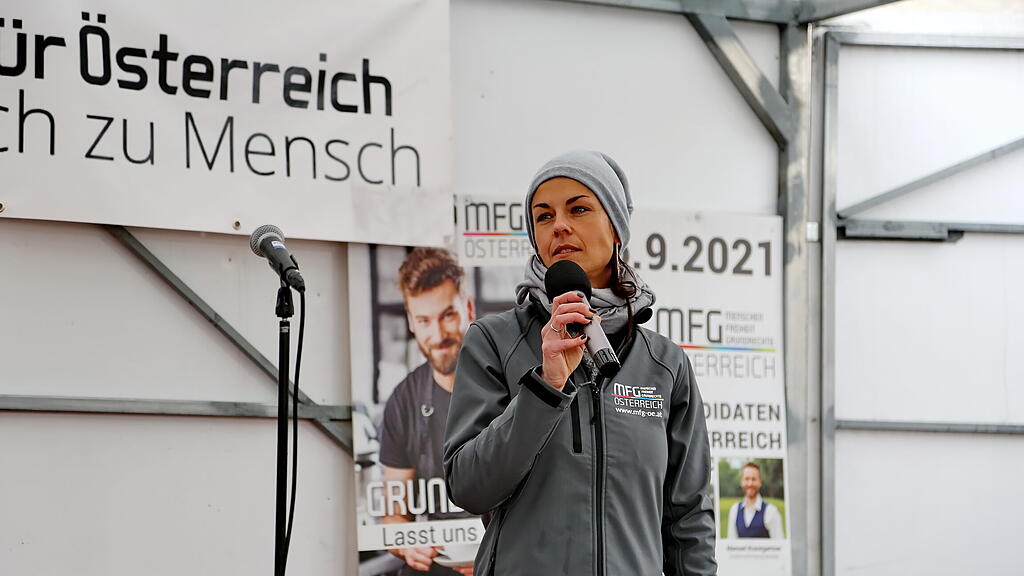 Corona-Demo in Salzburg