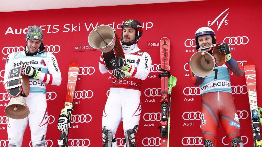 ÖSV-Doppelsieg im Adelboden-Slalom