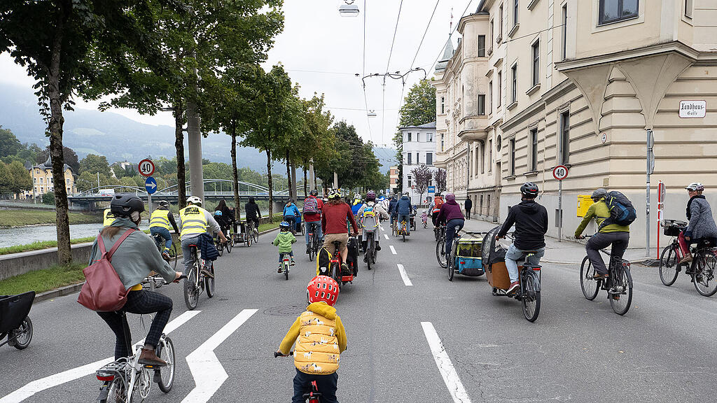 "Kidical Mass" in Salzburg