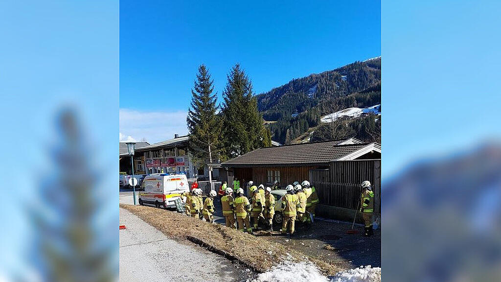 Pkw-Crash in Bramberg