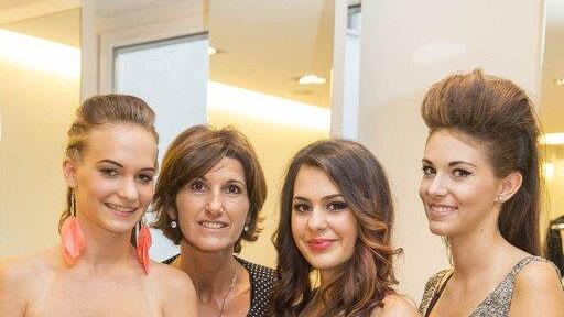 Lehrlinge am Catwalk
